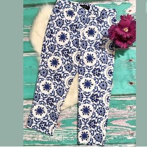 🦋 TALBOTS 🦋Heritage Petite Textured Capris Pants